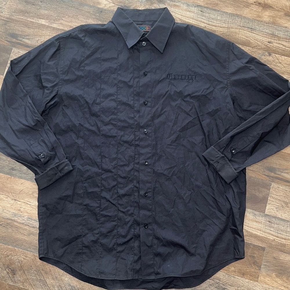 Coogi Long sleeve button down shirt size XXL
